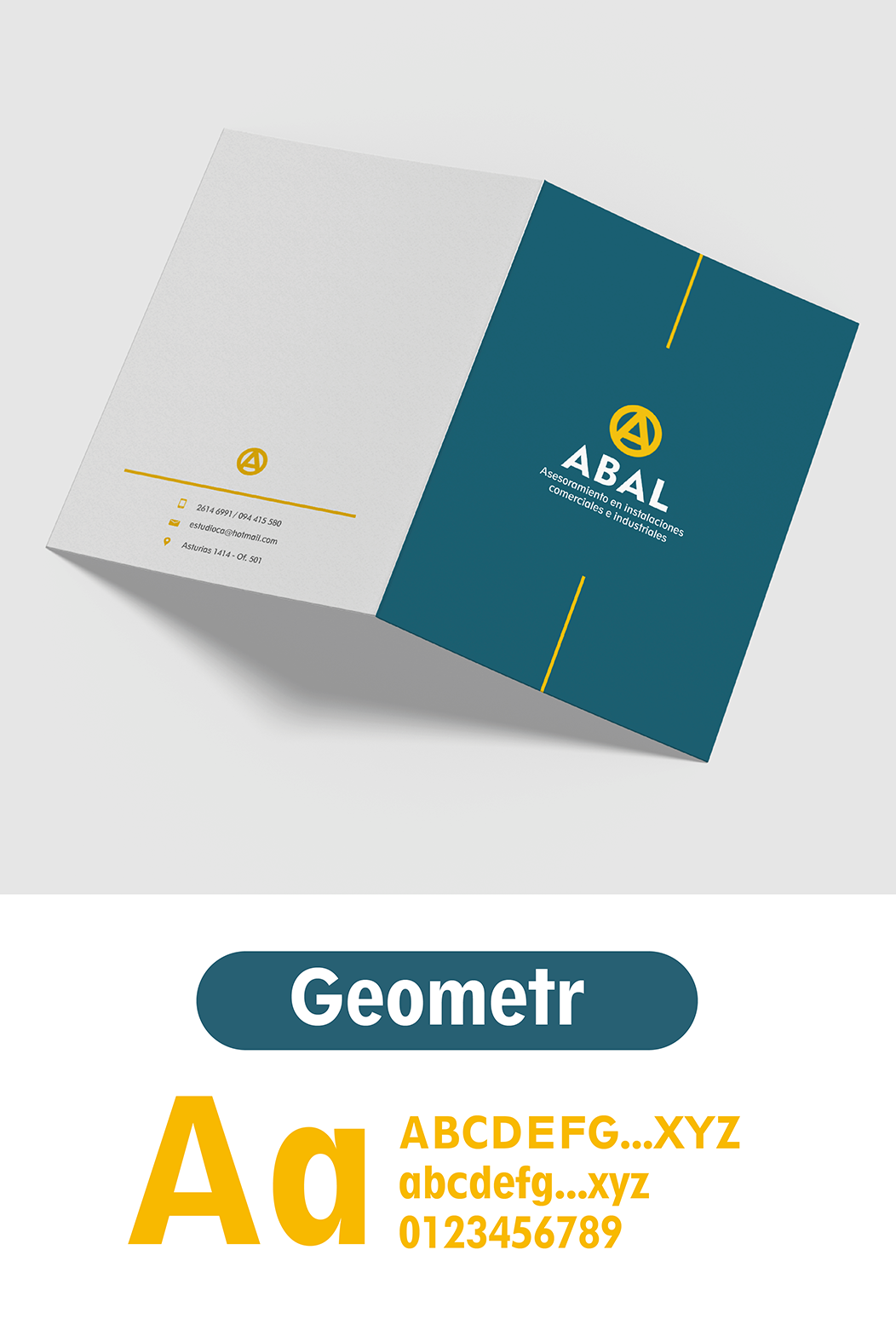 folder with logo