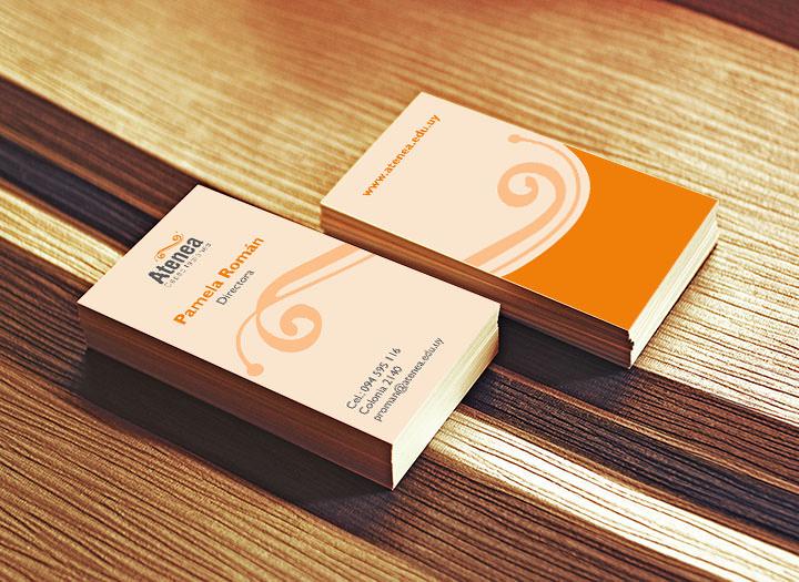 Atenea Capacitaciones design: 1 card