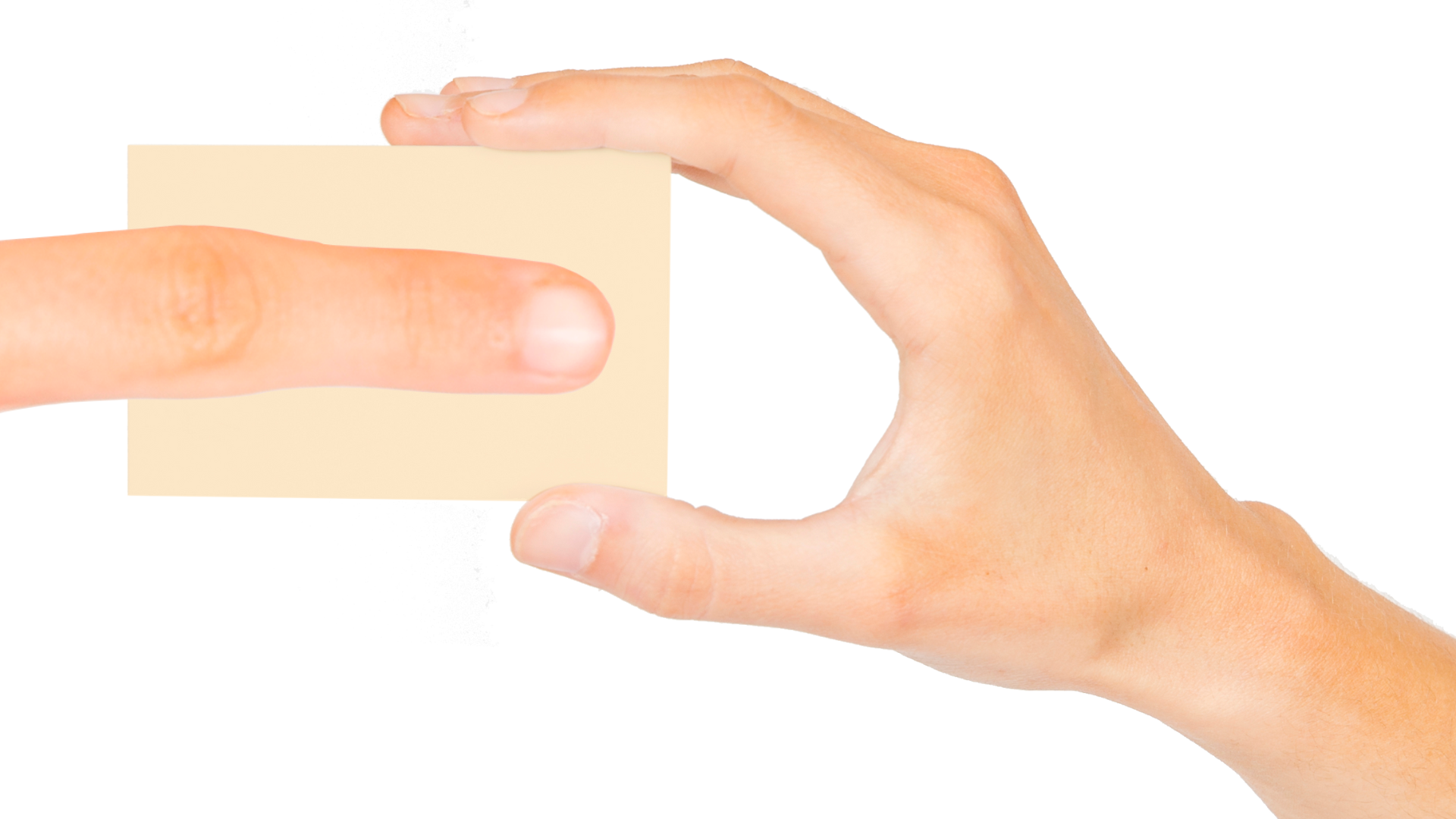 The same sign with the logo covered by a finger, showing the brand is hard to recognize without it